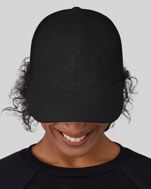 Fly High: Baseball Hat  - Black