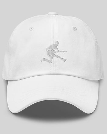 Fly High: Baseball Hat  - White