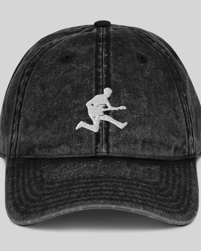 Fly High: Vintage Cotton Twill Hat - Black - Photo 2