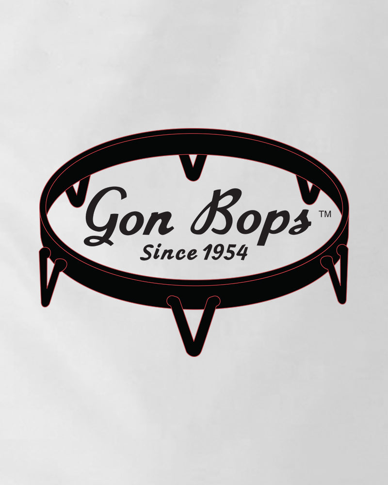 Gon Bops 1954 Raglan Shirt - White / Black - Photo 2