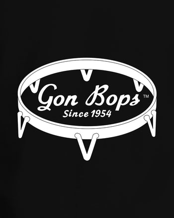 Gon Bops 1954 Cropped Sweatshirt  - Black