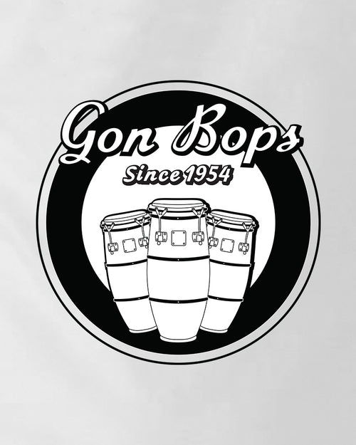 Gon Bops Congas Raglan Shirt  - White / Black