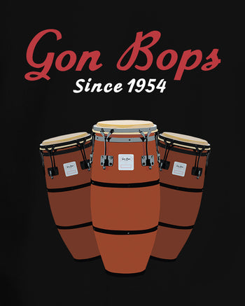 Gon Bops Conga Art Toddler T-Shirt  - Black