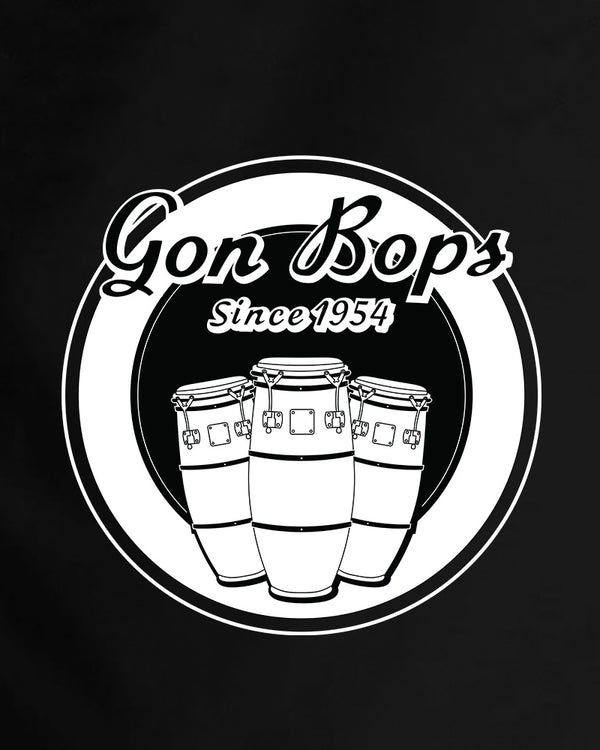 Gon Bops Congas Long Sleeve Fitted Shirt - Black - Photo 2