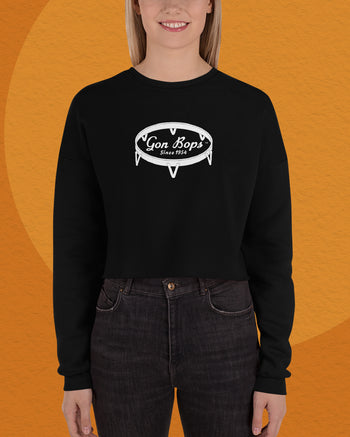 Gon Bops 1954 Cropped Sweatshirt  - Black