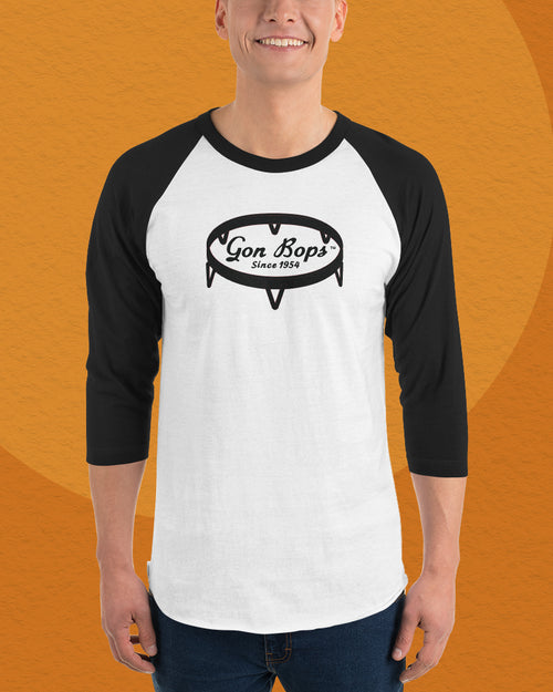 Gon Bops 1954 Raglan Shirt  - White / Black