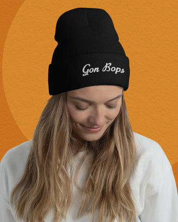 Gon Bops Cuffed Beanie  - Black