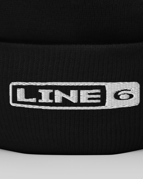 Line 6 Cuffed Beanie  - Black