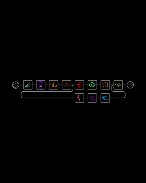 Line 6 Spiral Notebook  - Signal Flow