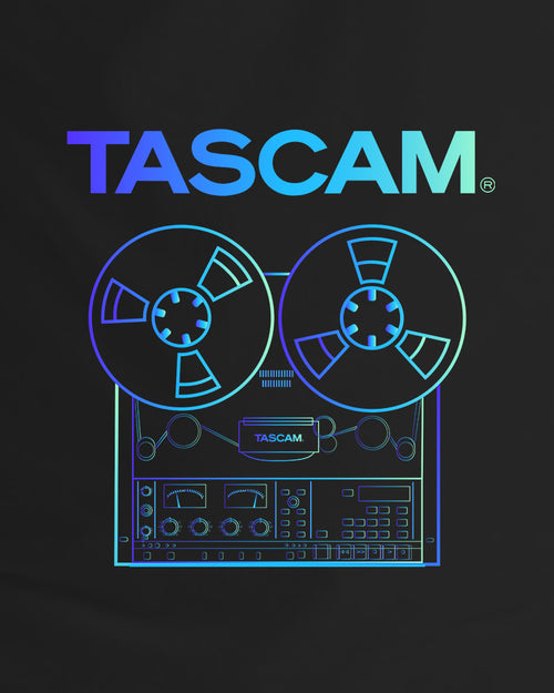 TASCAM Reel to Reel Samsung Case  - Ocean Blue / Black