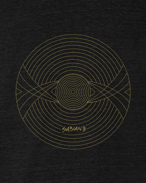 SABIAN 360 Long Sleeve T-Shirt  - Black