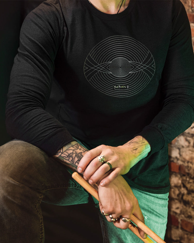 SABIAN 360 Long Sleeve T-Shirt - Black - Photo 7