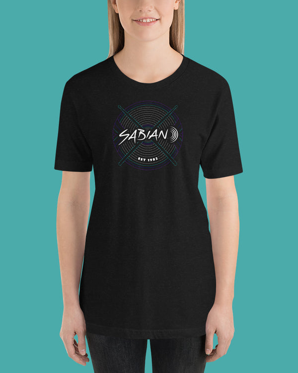 SABIAN 360 Neon T-Shirt - Black Heather - Photo 5