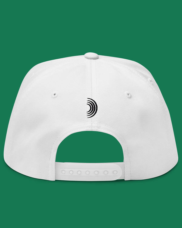 SABIAN Drummers Flat Bill Hat - White / Black - Photo 8