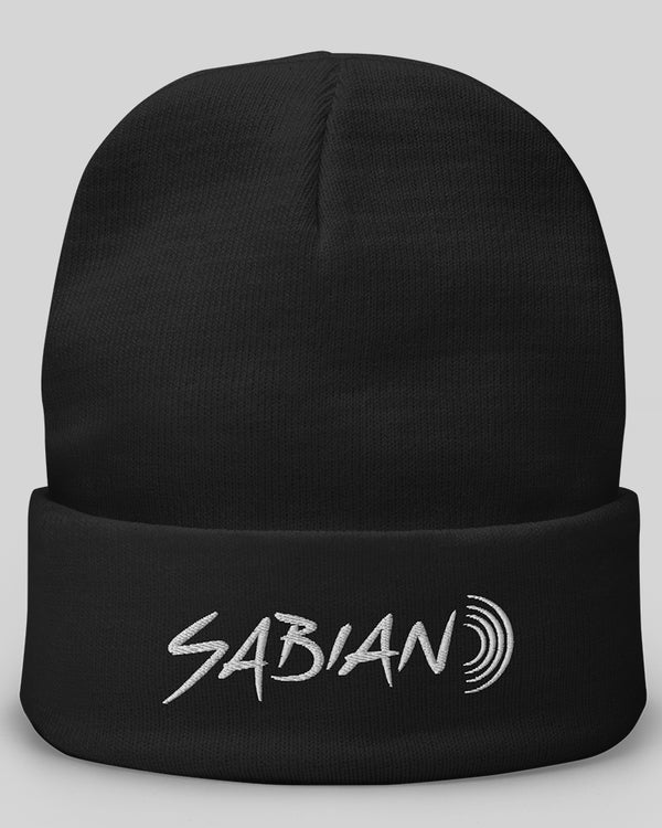 SABIAN Embroidered Beanie - Black - Photo 4