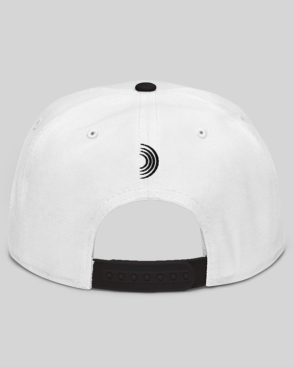 SABIAN Snapback Hat - White & Black - Photo 2