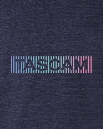 TASCAM Analog Short Sleeve T-Shirt  - Heather Navy