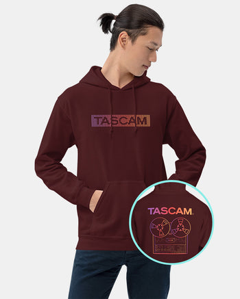 TASCAM Jam Session Hoodie  - Maroon