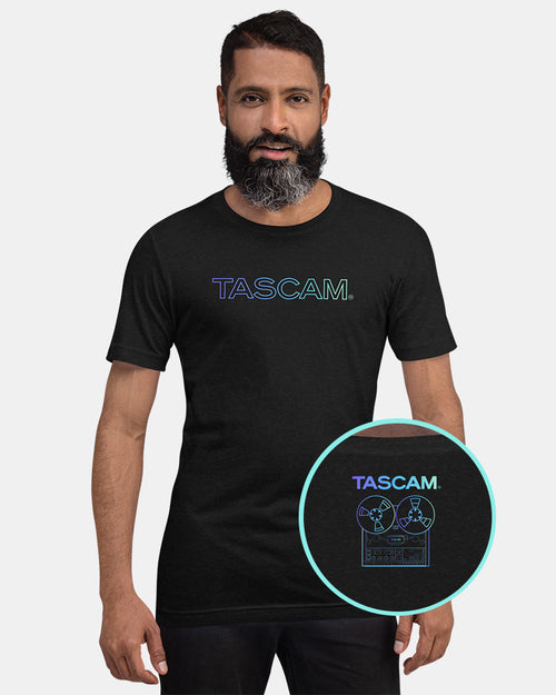 TASCAM Jam Session T-Shirt  - Black Heather