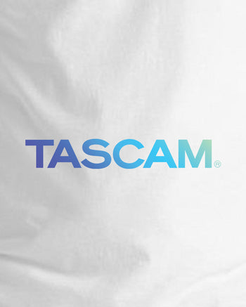 TASCAM Logo Ladies’ Muscle Tank  - Ocean Blue