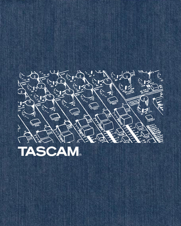 TASCAM Behind The Board Organic Denim Tote Bag - Photo 2