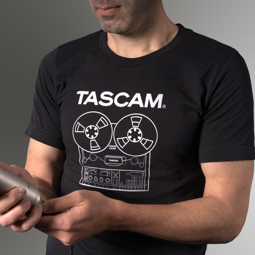 Tascam Reel to Reel Short Sleeve T-Shirt 5XL