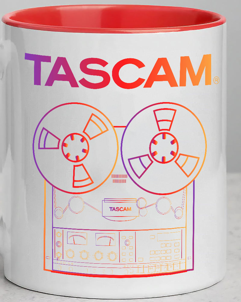 TASCAM Reel to Reel Mug - Instamatic - Player Wear