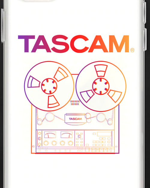 TASCAM Reel to Reel iPhone® Case  - Instamatic / White
