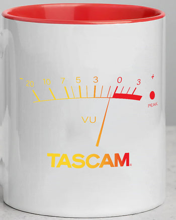TASCAM VU Mug  - Red