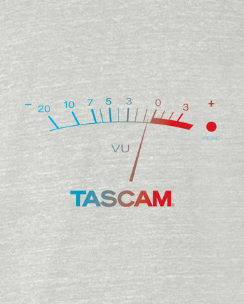 TASCAM VU T-Shirt  - Ash