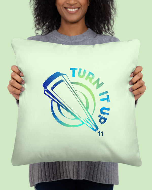 Turn It Up to 11 Basic Pillow - Cool Gradient - Photo 3