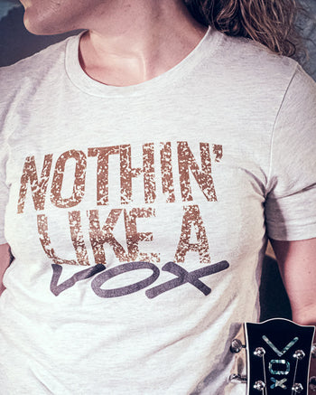 VOX Nothin Like A Vox Short Sleeve Unisex T-Shirt  - Ash