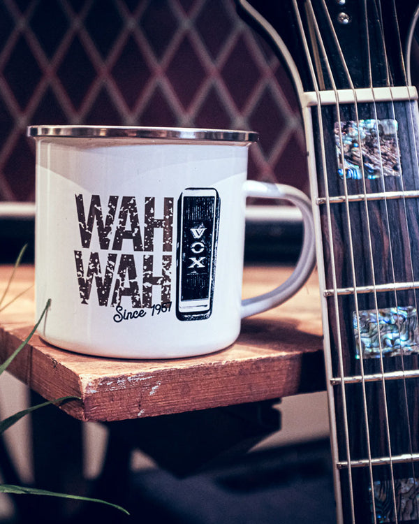 VOX Wah Wah Enamel Mug - White - Photo 1