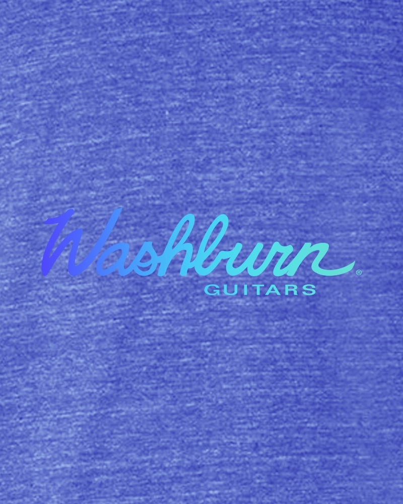 Washburn Baby Onesie - Neon Blue Gradient - Photo 2