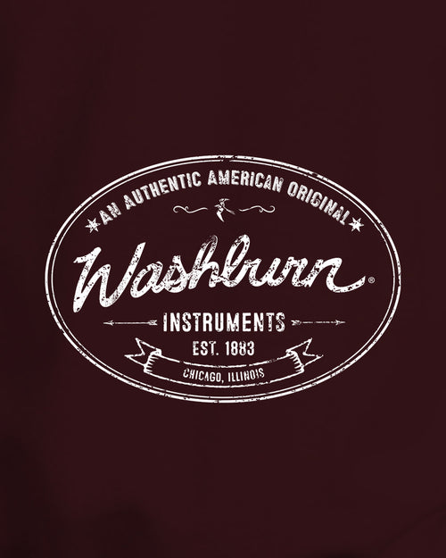 Washburn Badge Hoodie  - Maroon