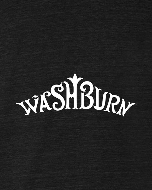 Washburn Crown LC Full Zip Hoodie  - Charcoal Tri-Blend