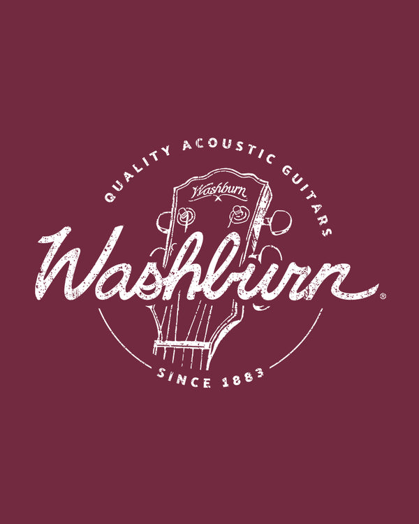 Washburn Since 1883 T-Shirt - Maroon - Photo 2