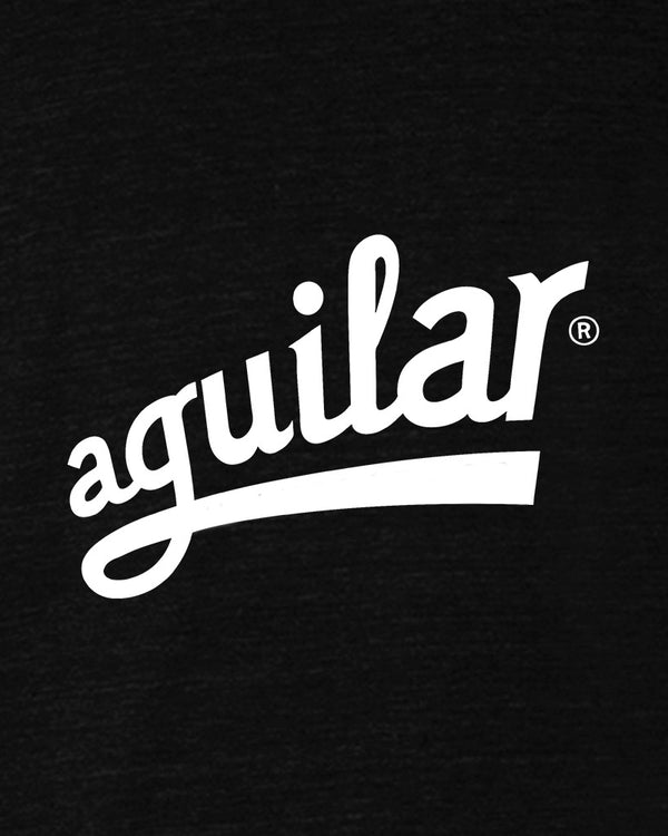 Aguilar Logo Short Sleeve Unisex T-Shirt - Heather Black - Photo 2