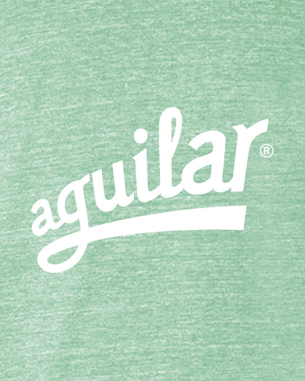 Aguilar Logo Short Sleeve Unisex T-Shirt - Heather Prism Mint - Photo 2