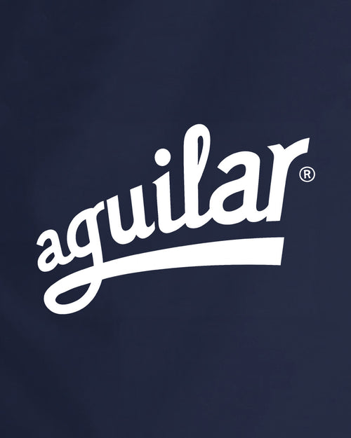 Aguilar Minimal Logo Short Sleeve Unisex T-Shirt  - Navy