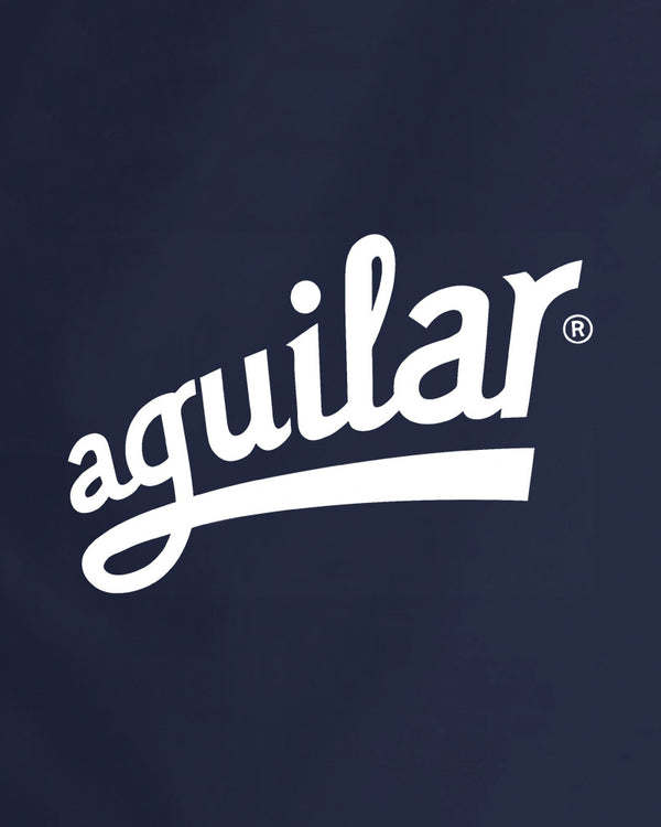 Aguilar Minimal Logo Short Sleeve Unisex T-Shirt - Navy - Photo 2