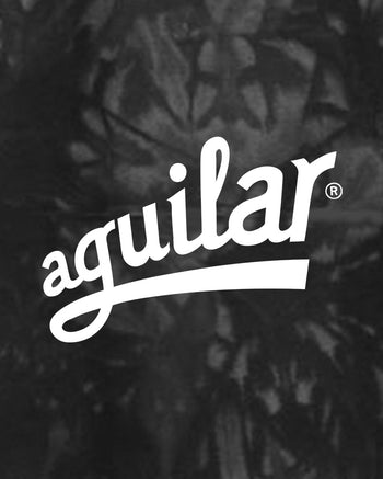 Aguilar Logo Unisex Champion Tie-Dye Hoodie  - Black