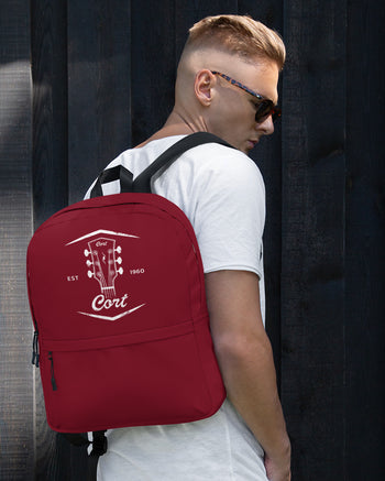 Cort Guitars Since 1960 Backpack  - Maroon