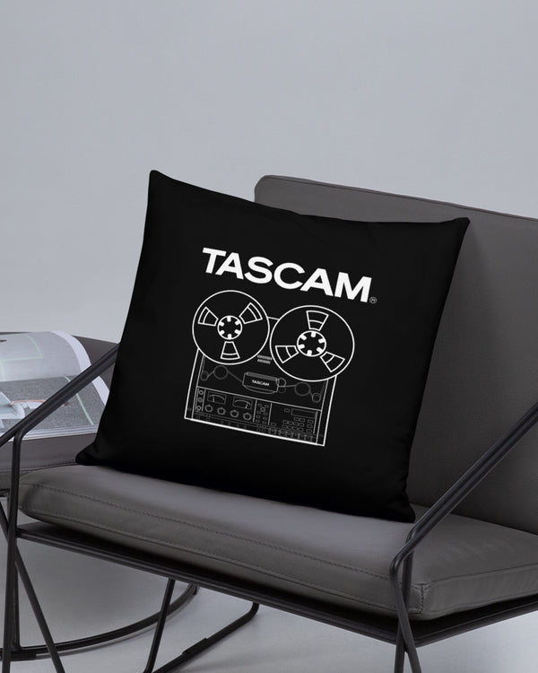 TASCAM Reel to Reel Pillow - Black - Player Wear