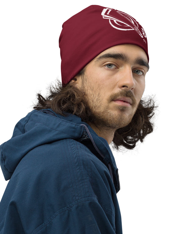 Turn It Up to 11 Beanie - Maroon - Photo 6