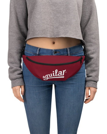 Aguilar Logo Fanny Pack  - Maroon