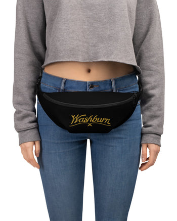 Washburn Vintage Acoustic Fanny Pack  - Black