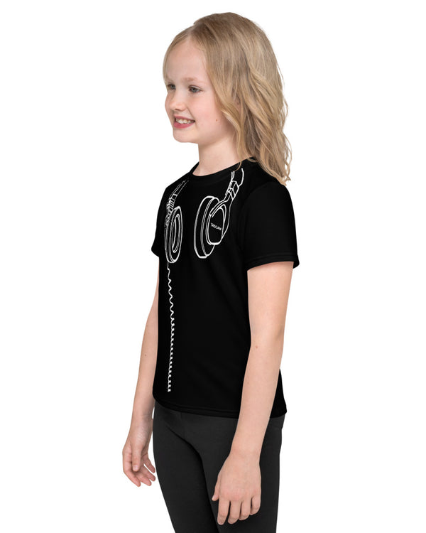 TASCAM Headphones Kids T-Shirt - Black - Photo 7