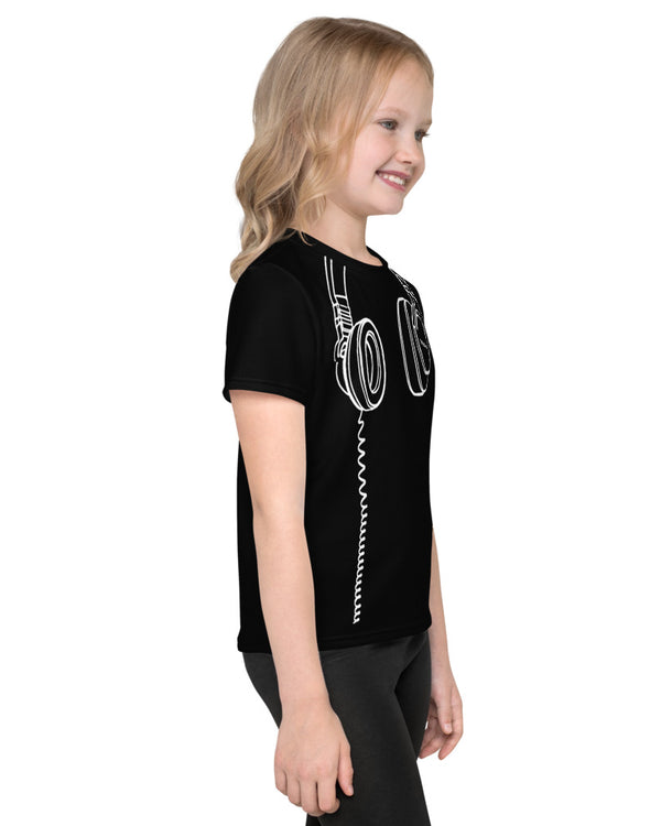 TASCAM Headphones Kids T-Shirt - Black - Photo 6