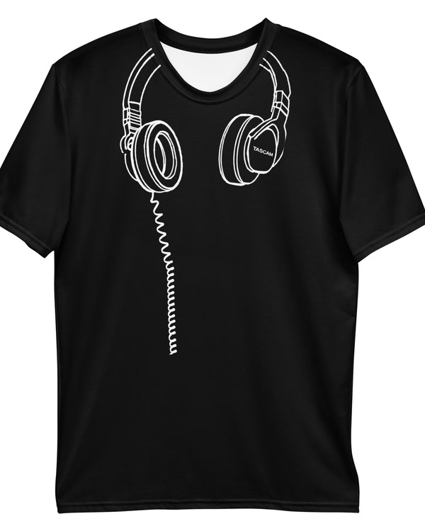 TASCAM Headphones T-Shirt - Black - Photo 10